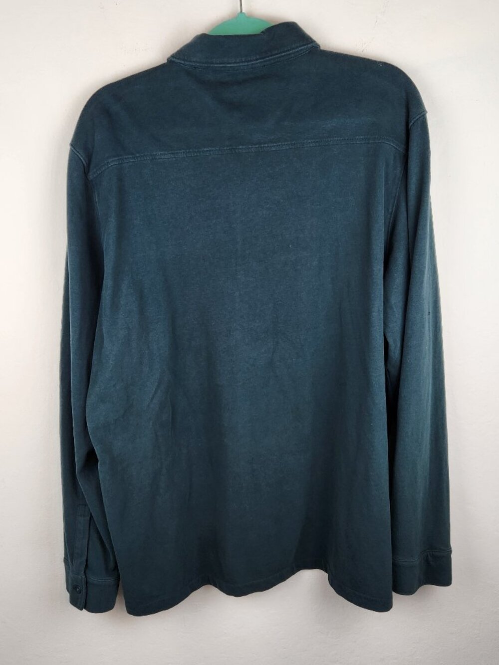 Vince Men's Sueded Cotton Jersey Button-Front Shirt sz XL - Picture 3 of 10